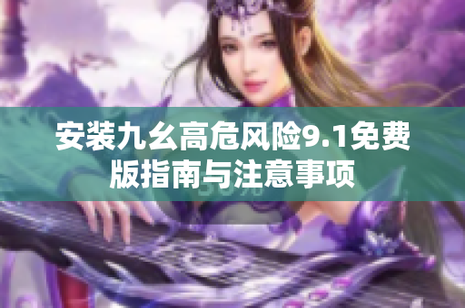 安装九幺高危风险9.1免费版指南与注意事项