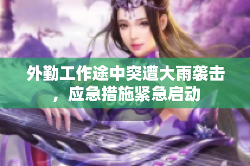 外勤工作途中突遭大雨袭击，应急措施紧急启动