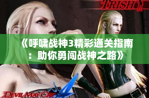 《呼啸战神3精彩通关指南：助你勇闯战神之路》