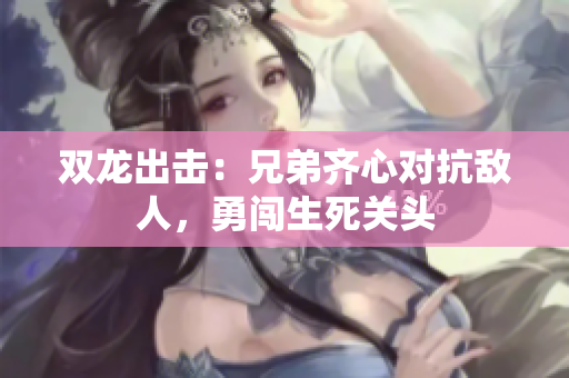 双龙出击：兄弟齐心对抗敌人，勇闯生死关头
