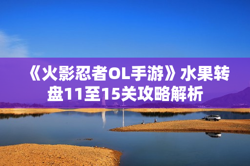 《火影忍者OL手游》水果转盘11至15关攻略解析