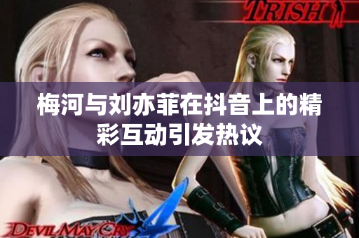 梅河与刘亦菲在抖音上的精彩互动引发热议
