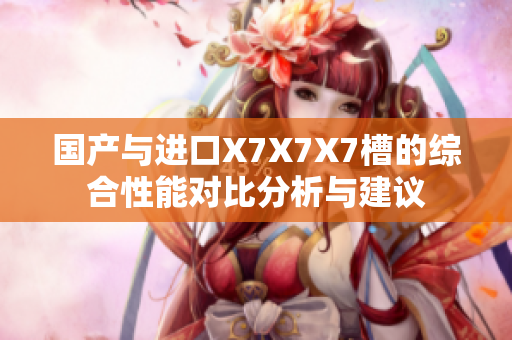 国产与进口X7X7X7槽的综合性能对比分析与建议