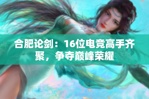合肥论剑：16位电竞高手齐聚，争夺巅峰荣耀