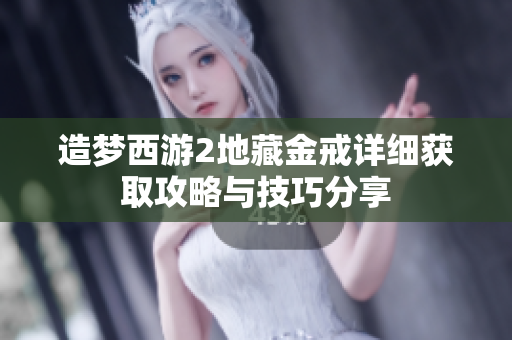 造梦西游2地藏金戒详细获取攻略与技巧分享