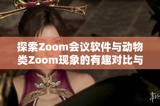 探索Zoom会议软件与动物类Zoom现象的有趣对比与联系