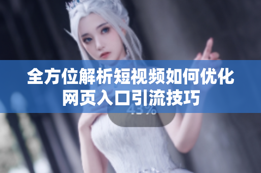 全方位解析短视频如何优化网页入口引流技巧