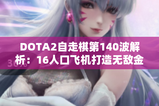 DOTA2自走棋第140波解析：16人口飞机打造无敌金盒策略