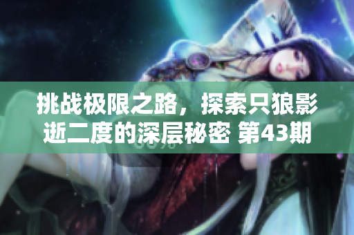 挑战极限之路，探索只狼影逝二度的深层秘密 第43期