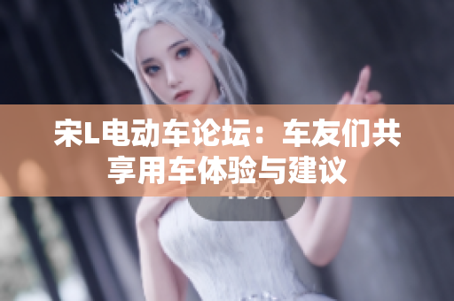 宋L电动车论坛：车友们共享用车体验与建议