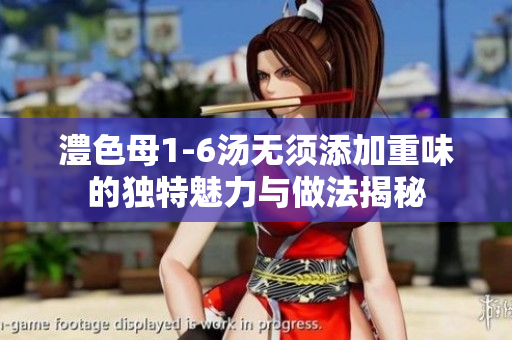 澧色母1-6汤无须添加重味的独特魅力与做法揭秘