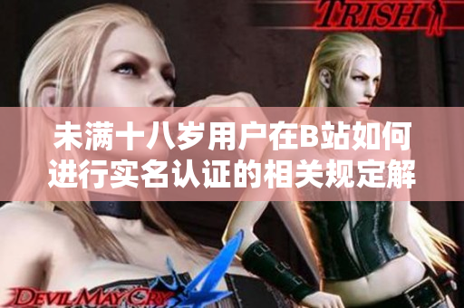 未满十八岁用户在B站如何进行实名认证的相关规定解读