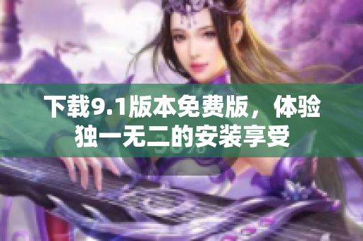 下载9.1版本免费版，体验独一无二的安装享受
