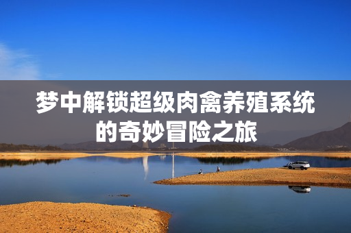 梦中解锁超级肉禽养殖系统的奇妙冒险之旅