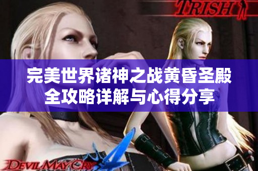 完美世界诸神之战黄昏圣殿全攻略详解与心得分享