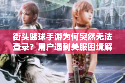 街头篮球手游为何突然无法登录？用户遇到关服困境解析