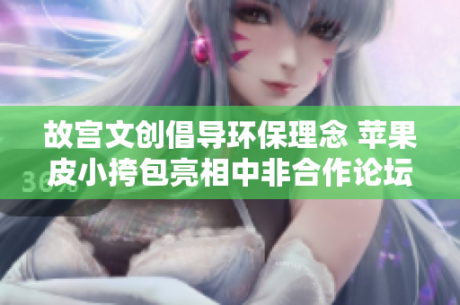 故宫文创倡导环保理念 苹果皮小挎包亮相中非合作论坛峰会
