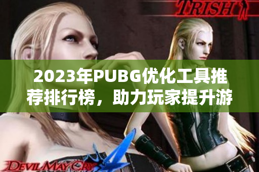 2023年PUBG优化工具推荐排行榜，助力玩家提升游戏体验
