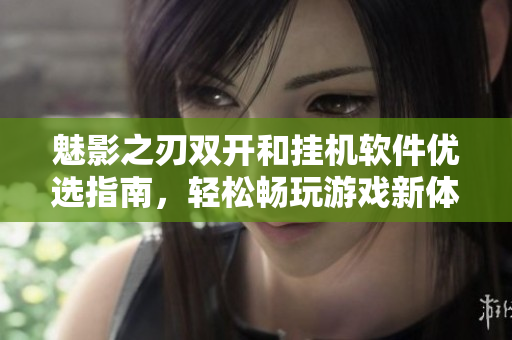 魅影之刃双开和挂机软件优选指南，轻松畅玩游戏新体验