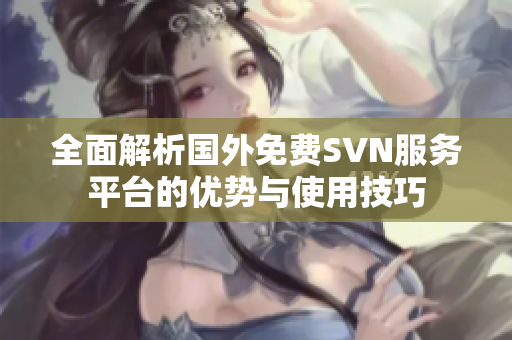 全面解析国外免费SVN服务平台的优势与使用技巧