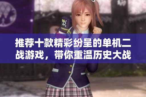 推荐十款精彩纷呈的单机二战游戏，带你重温历史大战！