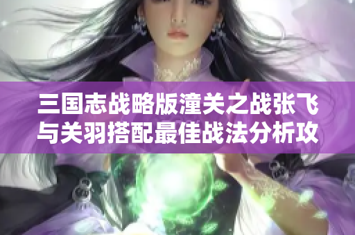 三国志战略版潼关之战张飞与关羽搭配最佳战法分析攻略