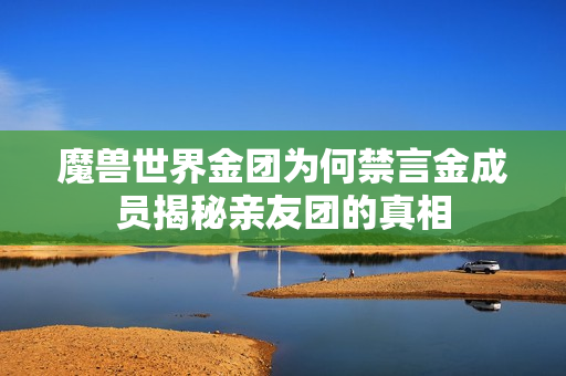魔兽世界金团为何禁言金成员揭秘亲友团的真相