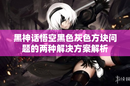 黑神话悟空黑色灰色方块问题的两种解决方案解析