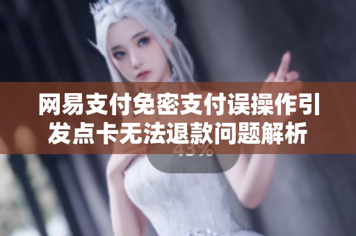 网易支付免密支付误操作引发点卡无法退款问题解析