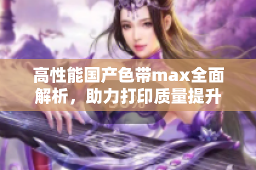 高性能国产色带max全面解析，助力打印质量提升