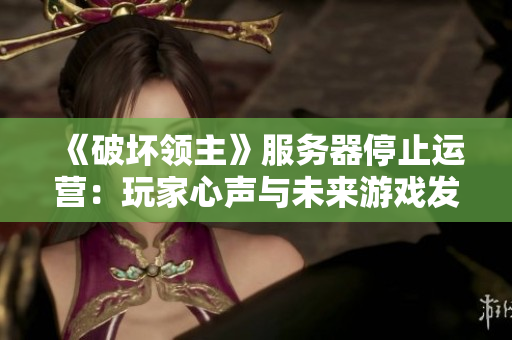 《破坏领主》服务器停止运营：玩家心声与未来游戏发展的重要影响