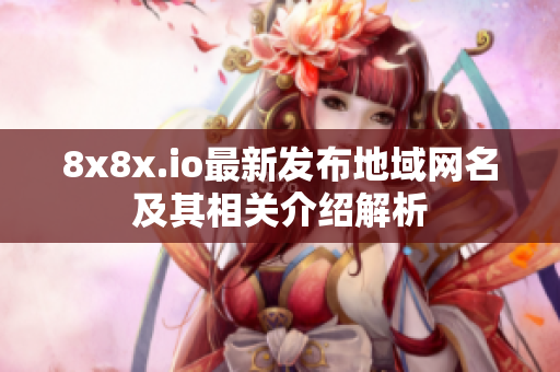 8x8x.io最新发布地域网名及其相关介绍解析