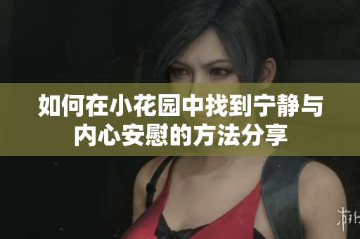 如何在小花园中找到宁静与内心安慰的方法分享