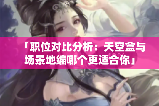 「职位对比分析：天空盒与场景地编哪个更适合你」