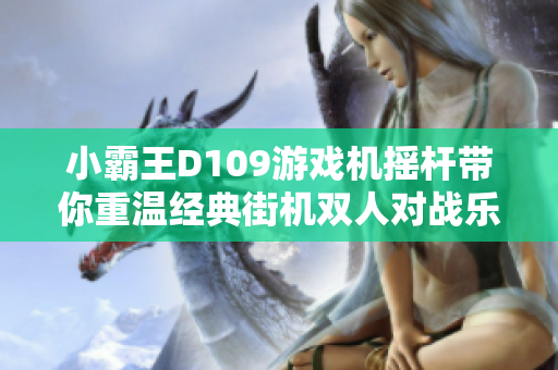 小霸王D109游戏机摇杆带你重温经典街机双人对战乐趣