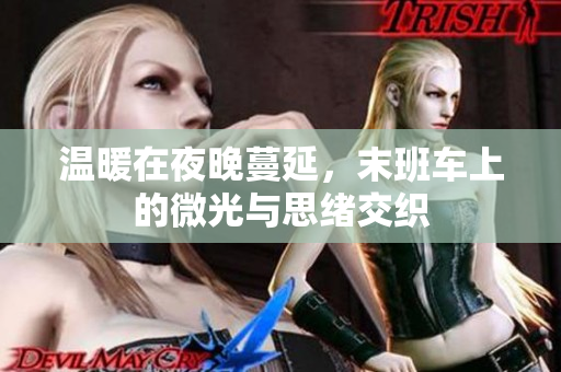温暖在夜晚蔓延，末班车上的微光与思绪交织