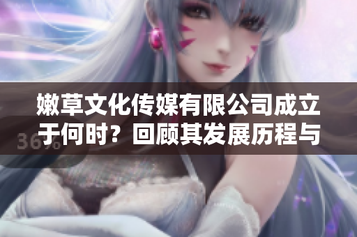 嫩草文化传媒有限公司成立于何时？回顾其发展历程与未来展望