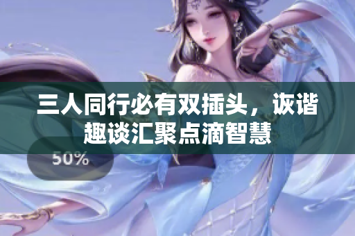三人同行必有双插头，诙谐趣谈汇聚点滴智慧