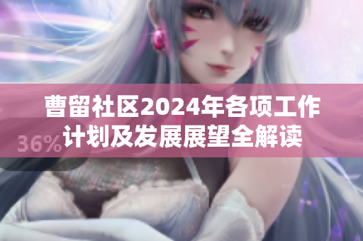 曹留社区2024年各项工作计划及发展展望全解读