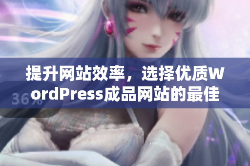 提升网站效率，选择优质WordPress成品网站的最佳指南