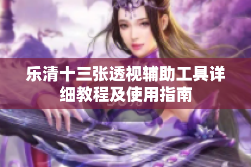 乐清十三张透视辅助工具详细教程及使用指南