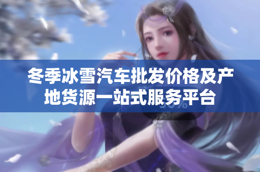 冬季冰雪汽车批发价格及产地货源一站式服务平台