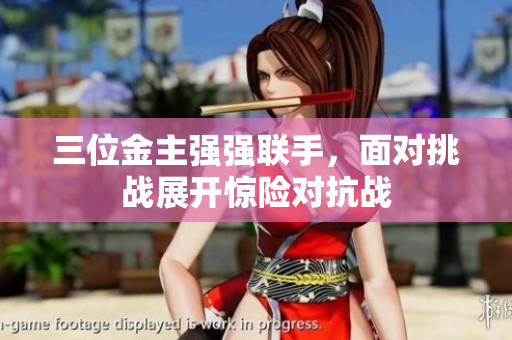 三位金主强强联手，面对挑战展开惊险对抗战