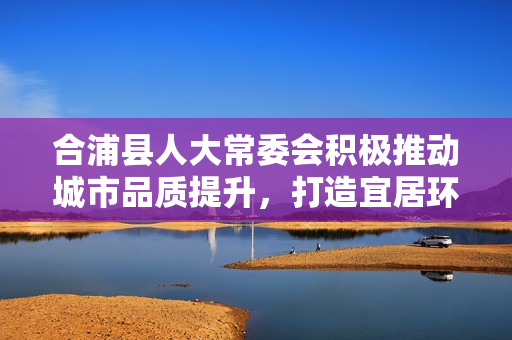 合浦县人大常委会积极推动城市品质提升，打造宜居环境新局面