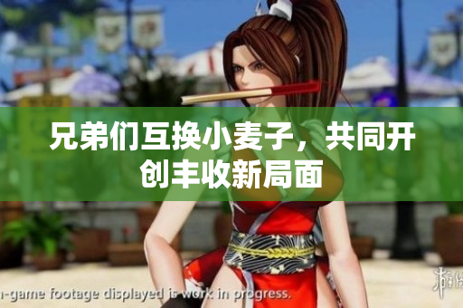 兄弟们互换小麦子，共同开创丰收新局面