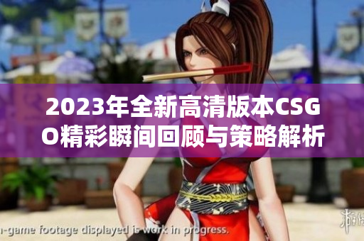 2023年全新高清版本CSGO精彩瞬间回顾与策略解析