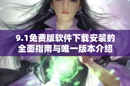 9.1免费版软件下载安装的全面指南与唯一版本介绍