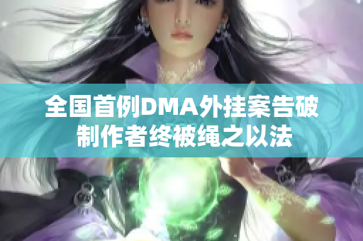 全国首例DMA外挂案告破 制作者终被绳之以法