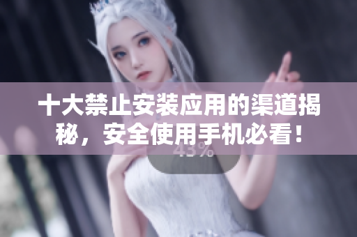 十大禁止安装应用的渠道揭秘，安全使用手机必看！
