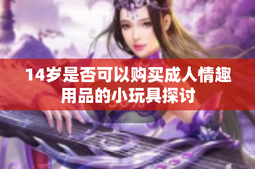 14岁是否可以购买成人情趣用品的小玩具探讨